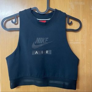 Nike Air Swoosh Logo Crop Tank Top